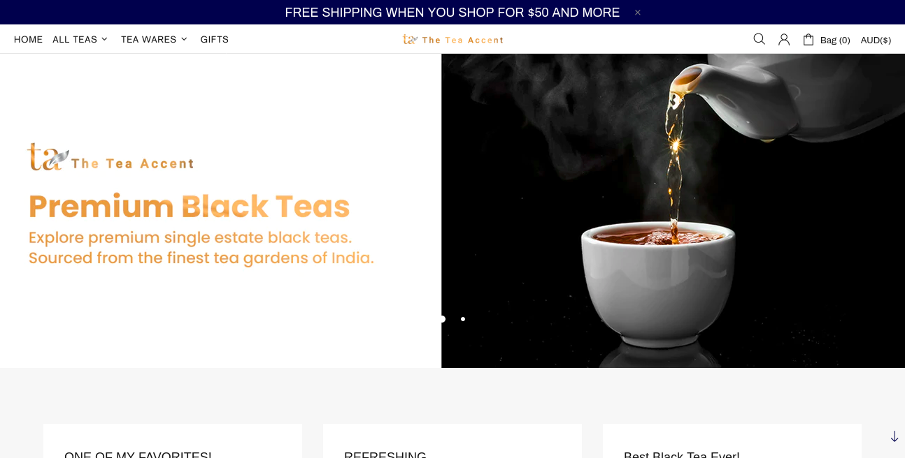 The finest Indian tea leaves : shopify